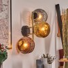 Ripoll kullampa, Vägglampa Guld, Svart, 3-ljuskällor