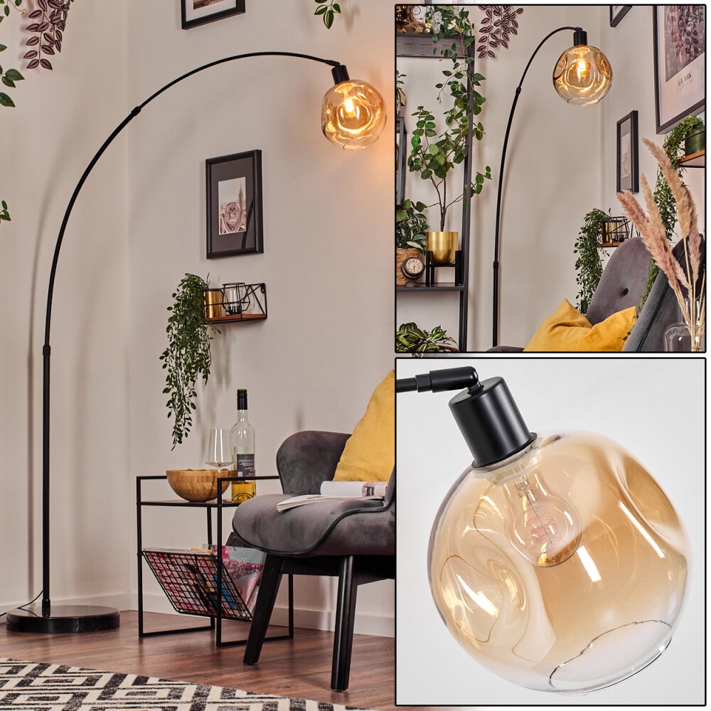 Ripoll Golvlampa Svart, 1-ljuskällor main product photo