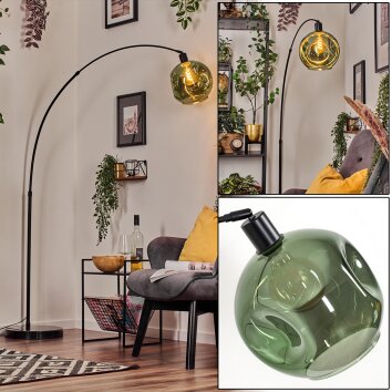 Ripoll Golvlampa Svart, 1-ljuskällor