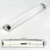 Morges Spegellampa LED Krom, Vit, 1-ljuskällor