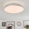 Makak Taklampa LED Krom, Vit, 1-ljuskällor