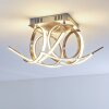 Globo Felin Taklampa LED Nickel matt, 1-ljuskällor