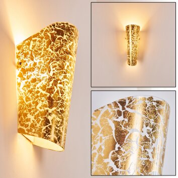 Acerra Up & Down Lampa, Vägglampa Vit, 1-ljuskällor