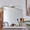 Morges Spegellampa LED Krom, Vit, 1-ljuskällor