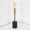 Gnarp Bordslampa Guld, Svart, 1-ljuskällor