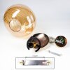 Tomboul Pendellampa Guld, 1-ljuskällor