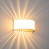 Wandleuchte Up & Down Lampa, Vägglampa Nickel matt, 1-ljuskällor