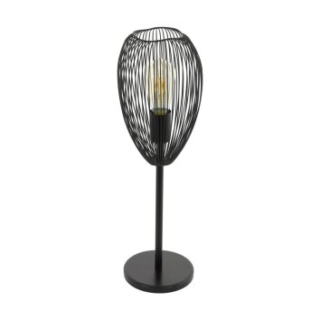 Eglo Lampor CLEVEDON Bordslampa Svart, 1-ljuskällor