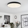 Mentque Taklampa LED Svart, 1-ljuskällor