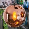 Koyoto Pendellampa, kullampa, Pendellampa Cluster Kopparfärg, 4-ljuskällor