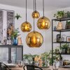 Koyoto Pendellampa, kullampa, Pendellampa Cluster Guld, 4-ljuskällor