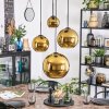 Koyoto Pendellampa, kullampa, Pendellampa Cluster Guld, 4-ljuskällor