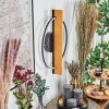 Pompu Vägglampa LED Naturfärger, Svart, 1-ljuskällor