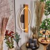 Pompu Vägglampa LED Naturfärger, Svart, 1-ljuskällor