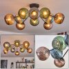 Koyoto Taklampa, kullampa 85 cm Blå, Grön, Kopparfärg, 10-ljuskällor