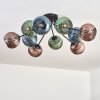 Koyoto Taklampa, kullampa 85 cm Blå, Grön, Kopparfärg, 10-ljuskällor