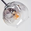 Ripoll Taklampa, kullampa Amber, Klart, Rökfärger, 6-ljuskällor