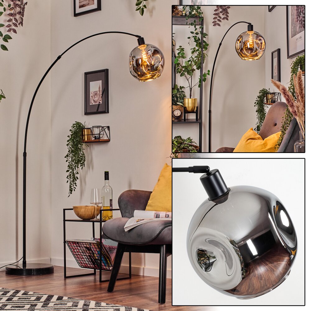 Ripoll kullampa, Golvlampa Svart, 1-ljuskällor main product photo