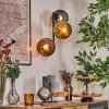 Koyoto kullampa, Vägglampa Blå, Guld, Kopparfärg, 3-ljuskällor
