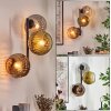 Ripoll kullampa, Vägglampa Guld, Klart, Kopparfärg, Rökfärger, 3-ljuskällor