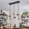 Koyoto Pendellampa, kullampa, Pendelbelysning Amber, Klart, Rökfärger, 6-ljuskällor