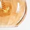 Koyoto Pendellampa, kullampa, Pendelbelysning Amber, Klart, Rökfärger, 6-ljuskällor