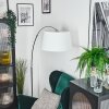 Bassagoda Golvlampa Krom, Svart, 1-ljuskällor