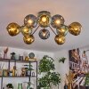 Ripoll Taklampa, kullampa Blå, Guld, Grön, 10-ljuskällor