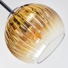 Koyoto Taklampa, kullampa 78 cm Guld, Klart, 6-ljuskällor