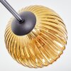 Koyoto Taklampa, kullampa 78 cm Guld, Klart, 6-ljuskällor