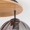 Koyoto Taklampa, kullampa Naturfärger, Svart, 3-ljuskällor