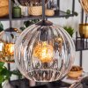 Koyoto Pendellampa, kullampa, Pendelbelysning Amber, Klart, Rökfärger, 6-ljuskällor