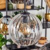 Koyoto Pendellampa, kullampa, Pendelbelysning Amber, Klart, Rökfärger, 6-ljuskällor