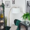 Bassagoda Golvlampa Mässing, Svart, 1-ljuskällor