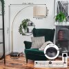 Bassagoda Golvlampa Mässing, Svart, 1-ljuskällor