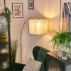 Bassagoda Golvlampa Mässing, Svart, 1-ljuskällor