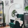 Soungou Golvlampa Nickel matt, Svart, 1-ljuskällor