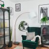 Soungou Golvlampa Mässing, Svart, 1-ljuskällor