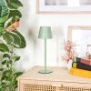 Salgadinho Bordslampa utomhus, badrumslampa, Bordslampa LED Grön, 1-ljuskällor