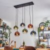 Koyoto Pendellampa, kullampa, Pendelbelysning Blå, Grön, Klart, Kopparfärg, 6-ljuskällor