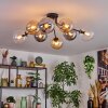 Gastor Taklampa, kullampa Amber, Klart, Rökfärger, 8-ljuskällor