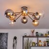 Gastor Taklampa, kullampa Amber, Klart, Rökfärger, 8-ljuskällor