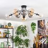 Gastor Taklampa, kullampa Amber, Klart, Rökfärger, 8-ljuskällor