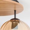 Koyoto Taklampa, kullampa Naturfärger, Svart, 3-ljuskällor