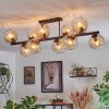 Koyoto Taklampa, kullampa Amber, Klart, 10-ljuskällor