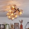 Koyoto Taklampa, kullampa Amber, Klart, 10-ljuskällor