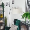 Bassagoda Golvlampa Krom, Svart, 1-ljuskällor