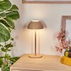 Laken Bordslampa utomhus, badrumslampa, Bordslampa LED Beige, 1-ljuskällor