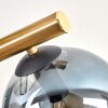 Gastor Taklampa, kullampa Guld, Svart, 10-ljuskällor