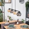 Koyoto Pendellampa, kullampa, Pendelbelysning Amber, Rökfärger, 4-ljuskällor